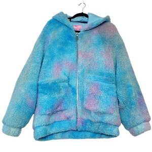 NWOT Sugar Thrillz Teddy Jacket